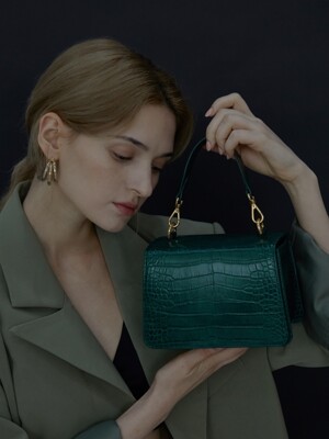 acode bag - dark green