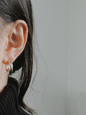 Double earring (silver)