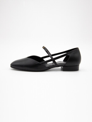 Pointed Mary Jane Loafer_CCLF21_BLACK