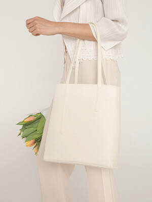 CAMPA tumbler tote bag cream