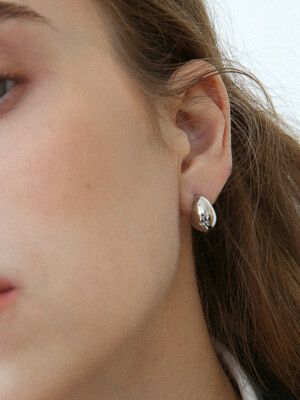 simple bold ring earring E039
