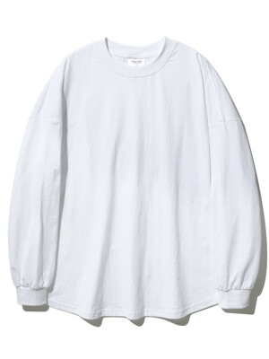 올라운드 긴팔 티셔츠 흰색 SMLT4465