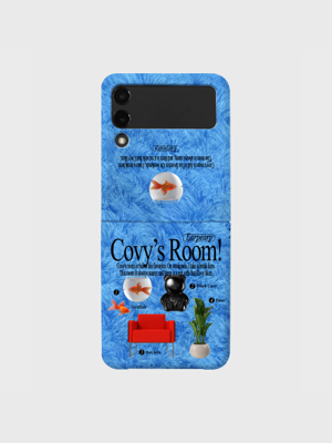 COVY ROOM OBJECT-BLUE(Z플립-하드)