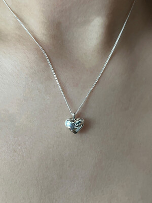 Heart Silver Necklace
