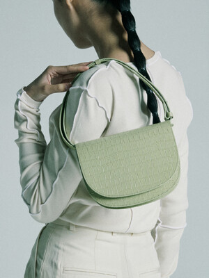 Elba Mini bag - Sage Croc