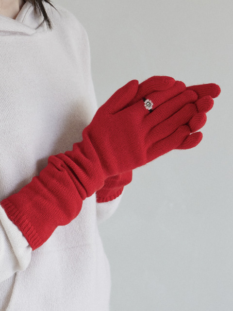 패션액세서리 - 마레디마리 (Mare di mari) - Jewelry ring Point Gloves Red