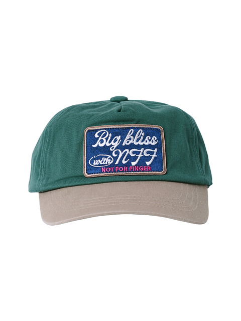 모자,모자 - 엔프프 (nff) - big bliss wappen cap_green