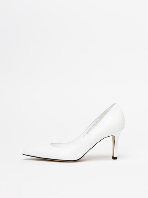 Maybel Stiletto Pumps in Pure White Box