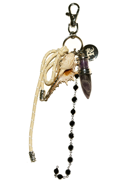 주얼리,백액세서리,주얼리,백액세서리 - 알쉬미스트컨템포러리 (RSC) - AMETHYST SHELL KEY CHAIN - SHELL