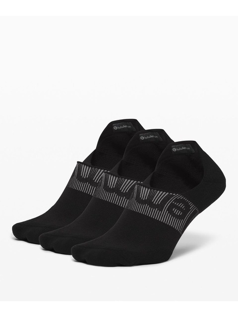 스포츠웨어 - 룰루레몬 (lululemon) - M 파워 스트라이드 노 쇼 액티브 그립 3P - BLK