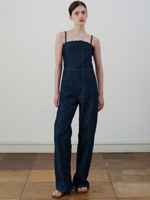 comos 901 rough denim jumpsuit (3color)