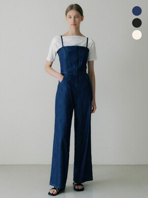 comos 901 rough denim jumpsuit (3color)