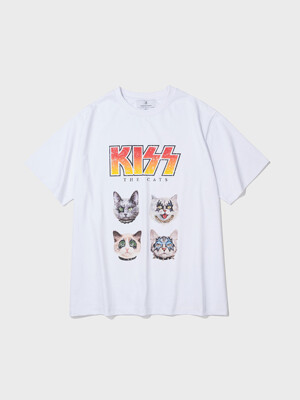 The cats Dp T-shirts (White)