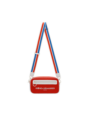 [Unisex] Signature Logo Tennis Pouch Bag_Orange
