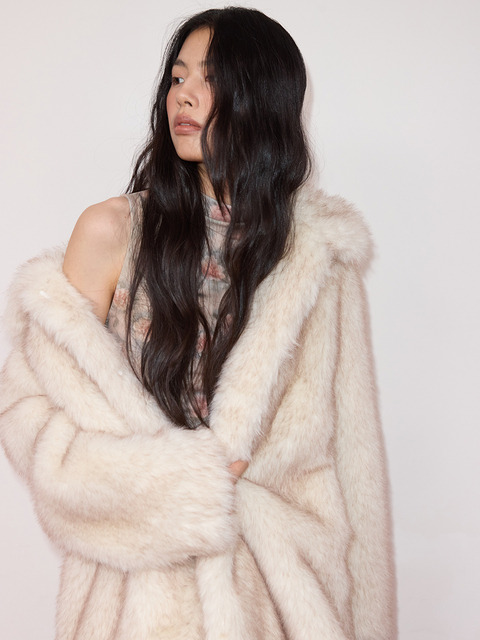 더포르타 SOFT FUR JACKET (3 COLORS)