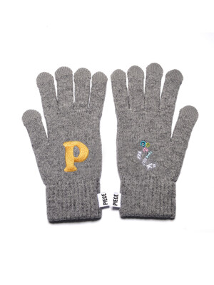 BF PIECE SMART GLOVES (GREY)