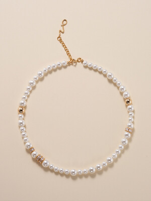 Heart Knock VL Pearl Necklace