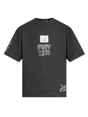 24SS 그래피티 로고 프린팅 티셔츠 CL0210 BM0