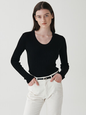 Jade Long-sleeve Knit_2color