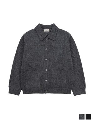 Always Atelier Quilting Knit Cardigan 2COLOR