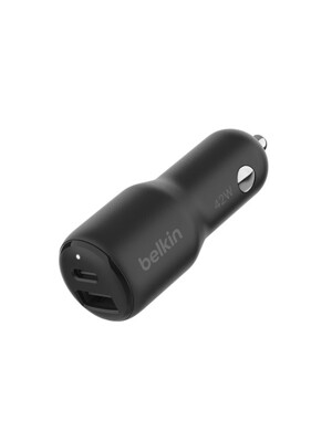 벨킨 42W USB C타입 PD 3.1 PPS 듀얼 차량용 충전기 CCB005 / 아이폰16 15 14 갤럭시 S24 아이패드 호환