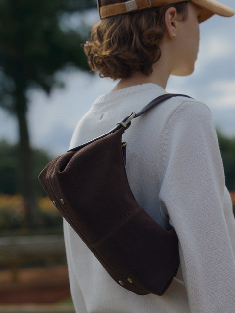 폴뉴아 MINI BATEAU BAG-SUEDE (2COLOR)