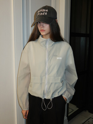 Nylon String windbreaker 그레이