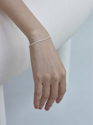 [단독][MJxME] Everyday Pearl Bracelet - 2mm