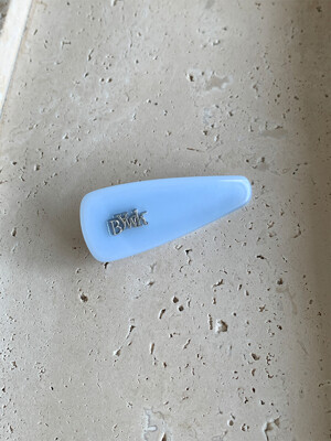 Triangle hair pin_baby blue