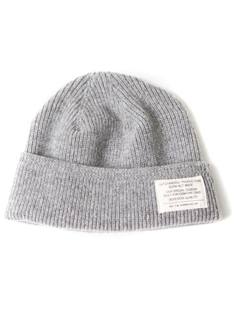 MERINO WOOL WATCH CAP[GRAY]