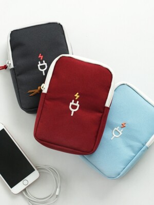 CHARGER POUCH L-여행용 충전기 파우치 라지