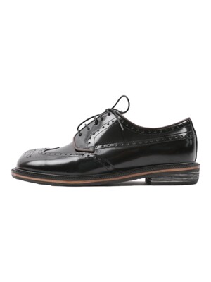 Square Toe wingtip loafer