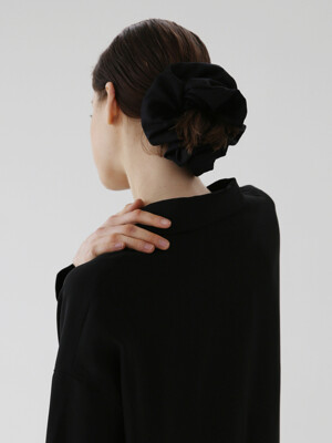 SCRUNCHIE / JEWEL / TL / BLACK