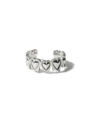 MELTED HEART RING