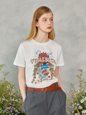 Rose Garden T-Shirt (Ivory)
