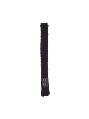 NEW COZY KNIT MUFFLER IN BLACK