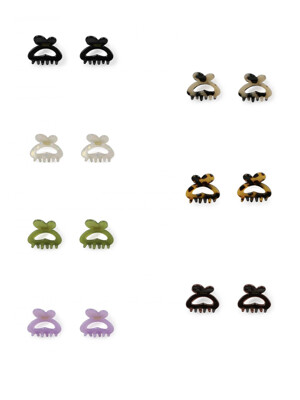 Carry barrette_Small bee hair claw (2 SET)