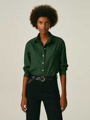OXFORD CLASSIC FIT SHIRT_GREEN