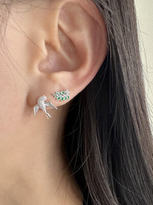 [925silver] Peaceful earring