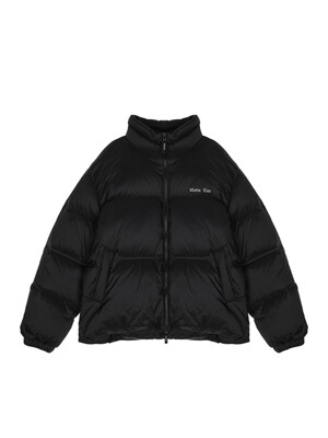 HIGH NECK CLASSIC PUFFER DOWN JUMPER IN BLACK