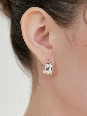 part of love earring_silver,gold JE010