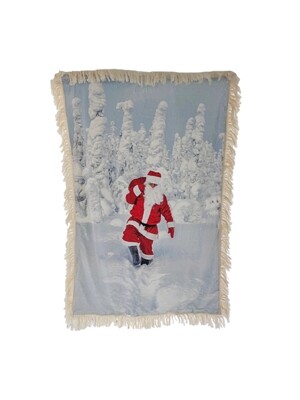 Working Santa blanket - vertical
