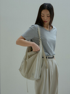 An ordinary day eco bag (light khaki)