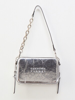 플라넷 클러치백 실버_PLANET CLUTCH BAG SILVER