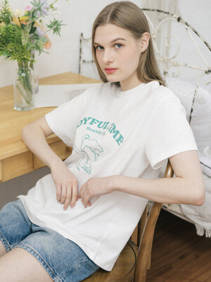 Joyful Time T-Shirts [OFF WHITE]