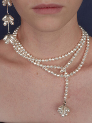 Pearl Flower Two-way Necklace