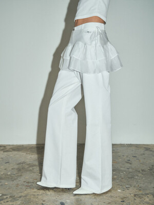 Frill Layered Mini Skirt_CTS615(3color)