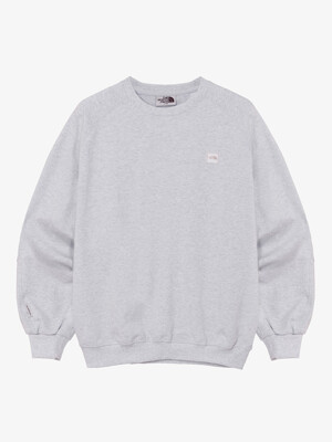NM5MR02L 화이트라벨 미니박스 스티치 스웻셔츠_OATMEAL