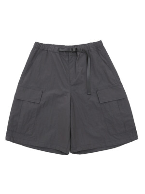 N/P MIL CARGO SHORTS (DARK GREY)