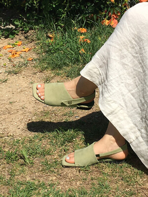 [단독]모드 버튼 샌들 mode button sandals_6 colors